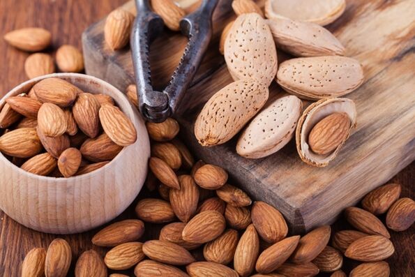 Almonds to increase male sex drive