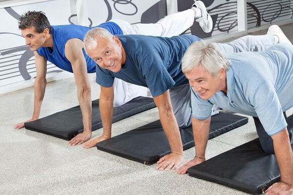 Physical training to increase potency in men